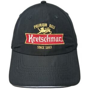 CORE365 Baseball Cap Black One Size Kretschmar Premium Deli Lion Embroidered hat